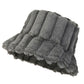 Cozy Warm Women Bucket Hat - Ribbed Faux Fur, For Winter