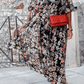 Comfortable Women's V-Neck Floral Dress for Spring and Summer - High-Quality Fabric, Normal Fit, Versatile Style-4