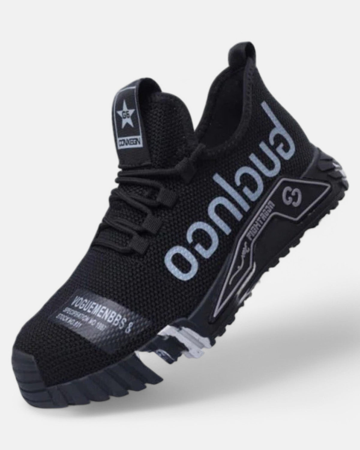 Variant image for Robust Safety Shoes with Steel Toe Protection, Breathable Mesh Upper, Non-Slip Rubber Sole for Work and Outdoor Use-3