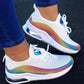 Lightweight Breathable Women's Sneakers, Slip-On Design with Supportive Insole and Slip-Resistant Outsole for Walking-5