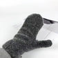 Women Warm Mittens - Ribbed Cuff Plush Faux Fur, Winter