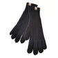 Cozy Warm Gloves - Ribbed Slim Knit, Cotton Blend, Winter
