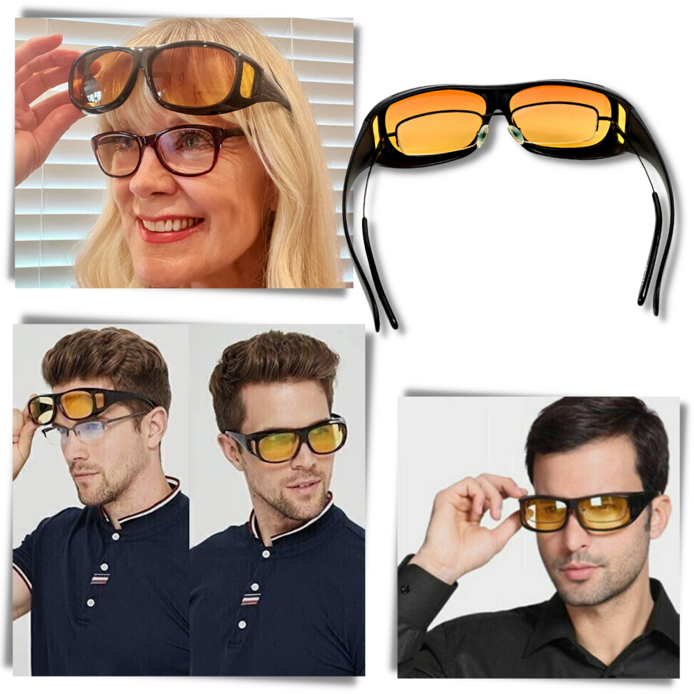 Driving Night Clarity Glasses - Polarized Night Vision for Safer Driving