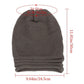 Women's Oversized Knitted Beanie - Slouchy Wool Winter
