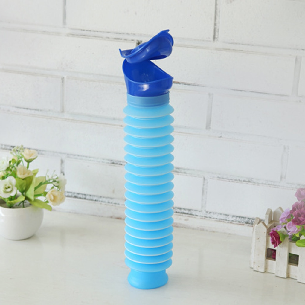 Travel-Friendly Travel Urinal Bottle Foldable Anti Leak Pocket Toilet For Road Trips And Camping Emergency Use