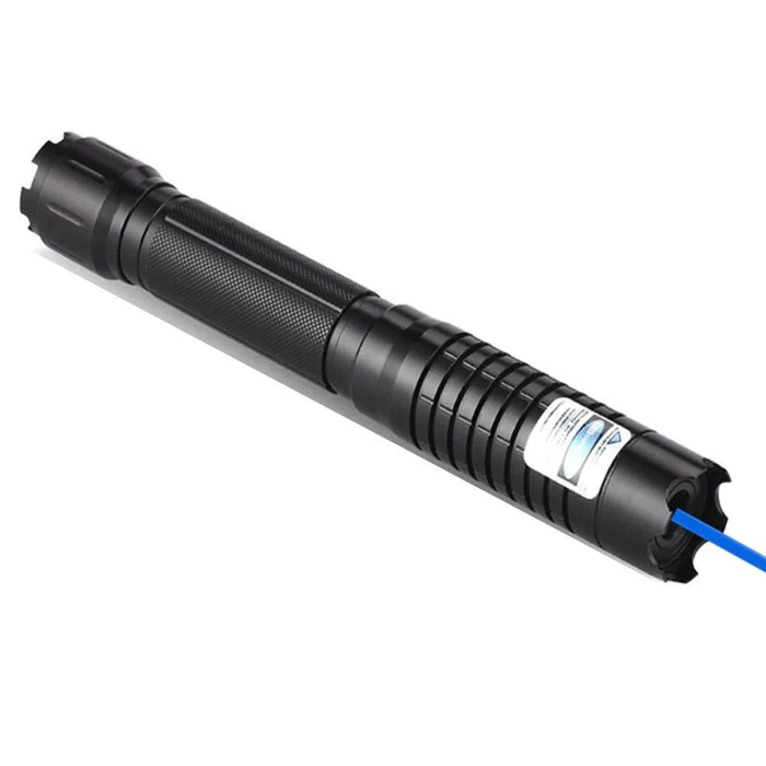 Laser Blue Torch 450Nm Tactical Flashlight Survival Gear