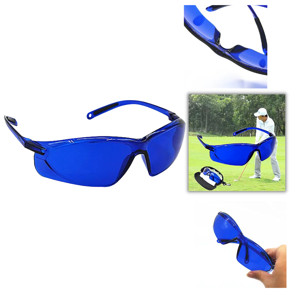 Ball Golf Finding Glasses Blue Lenses Unisex Golf Eyewear UV Protection Fall 2025 Trend