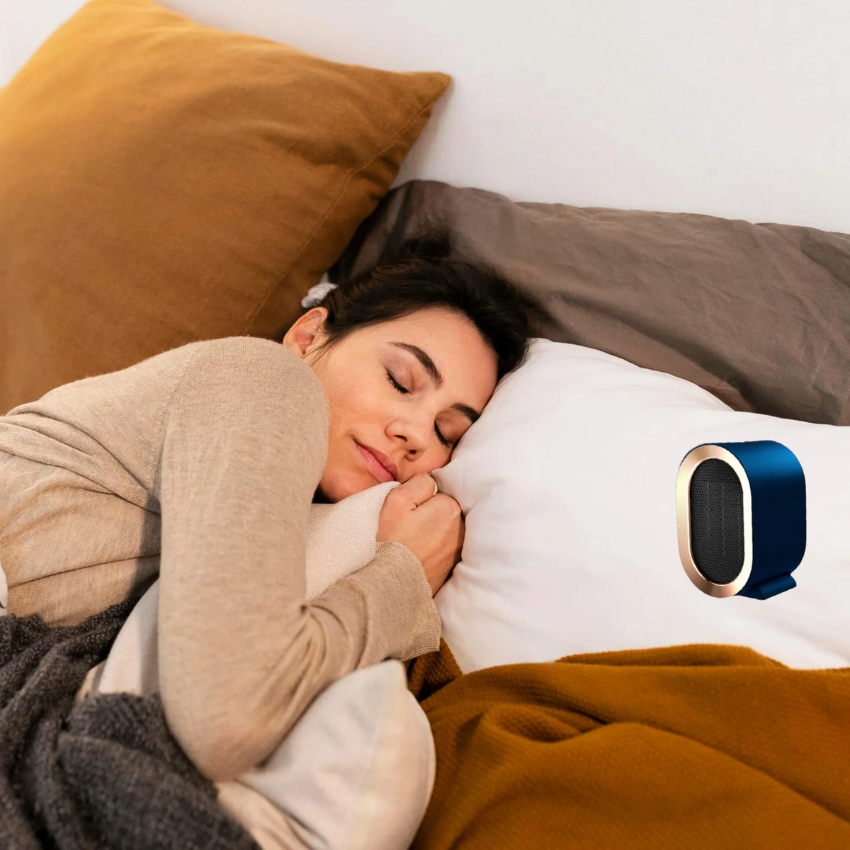 Space Heater Compact Ceramic Energy Efficient Fall 2025 Cozy Warmth For Any Room Living Room