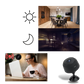 Mini Cordless Security Camera Magnetic Mount Indoor WiFi Camera Fall 2025 Night Vision Motion Alerts