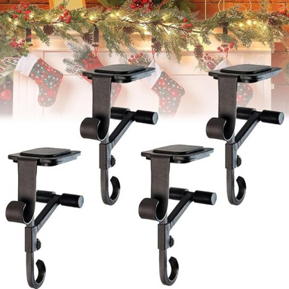 Hangers Stocking Heavy Duty 2in1 Garland And Mantel Decor Holiday 2025 No Slip 20 Lb Capacity