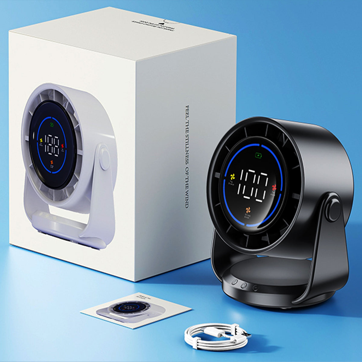 Travel-Friendly Turbo Cool Air Conditioner Foldable Personal