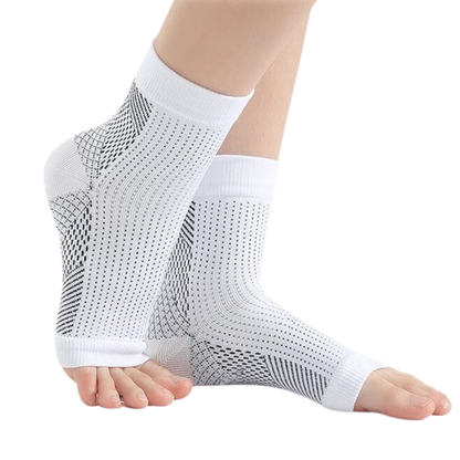 Open Toe, Anti-Slip Compression Socks for Comfort – Neuropathy Support Socks