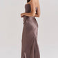 Strapless Corset Maxi Dress for Women, Elegant Long Dress with Tailored Fit for Formal Occasions-4