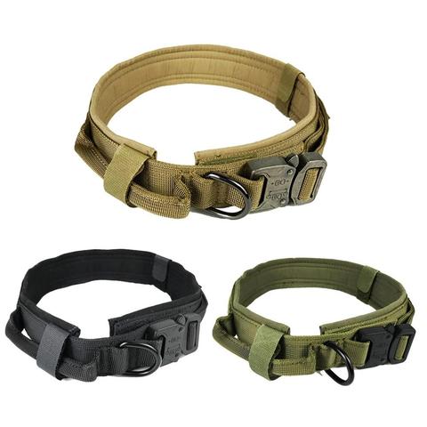 Dog2025 Edition Collar Tactical K9 With Patch Panel Top Handle Training And Control Fall
