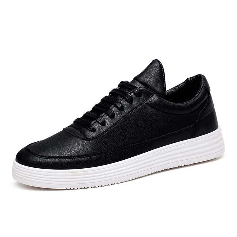 Relaxed Leather Sneakers for Men with Premium Upper and Durable Rubber Sole for Optimal Comfort-2