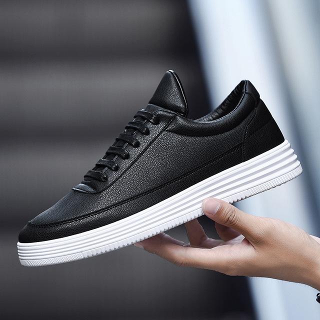 Variant image for Relaxed Leather Sneakers for Men with Premium Upper and Durable Rubber Sole for Optimal Comfort-8