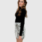 High Waist Black Sequin Mini Skirt for Women, Elegant Design with Comfortable Lining, Flattering Fit, Versatile Style-3