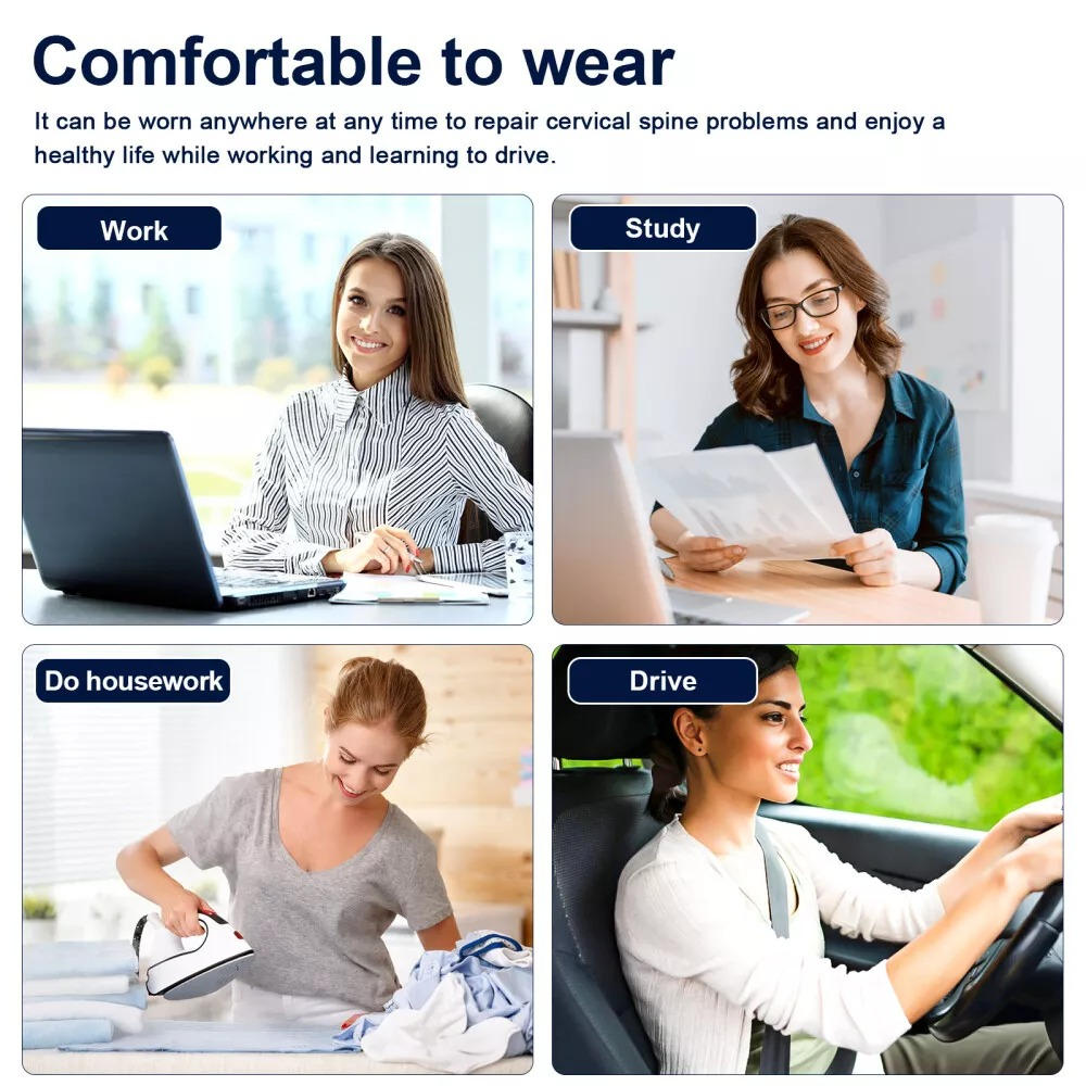Airbag Heat Therapy Decompression, Fall 2025 Pain Relief – Neck Traction Device