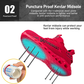 Ultralight Breathable Non-Slip Safety Shoes with Steel Toe and Kevlar Sole for Enhanced Comfort and Protection-3