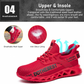 Ultralight Breathable Non-Slip Safety Shoes with Steel Toe and Kevlar Sole for Enhanced Comfort and Protection-6
