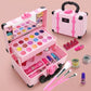 Princess Makeup Play Kit for Kids - Safe, Non-Toxic Cosmetic Kit with Lipstick & Eye Shadow