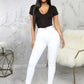 High Waist Skinny Stretch Jeans for Women, Comfortable Fit, Versatile Blue, Black, Grey, Sizes XS-XL-4