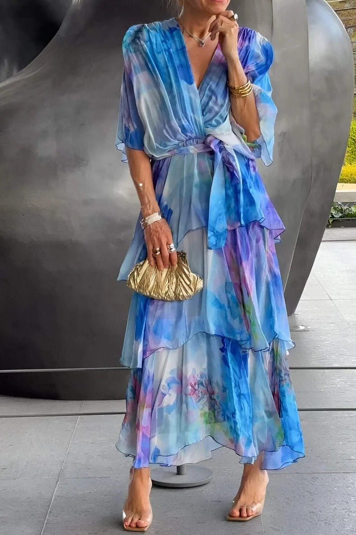 Elegant Maxi Dress for Women, Flowing Summer Dress for All Occasions, Chic and Comfortable Fit-1