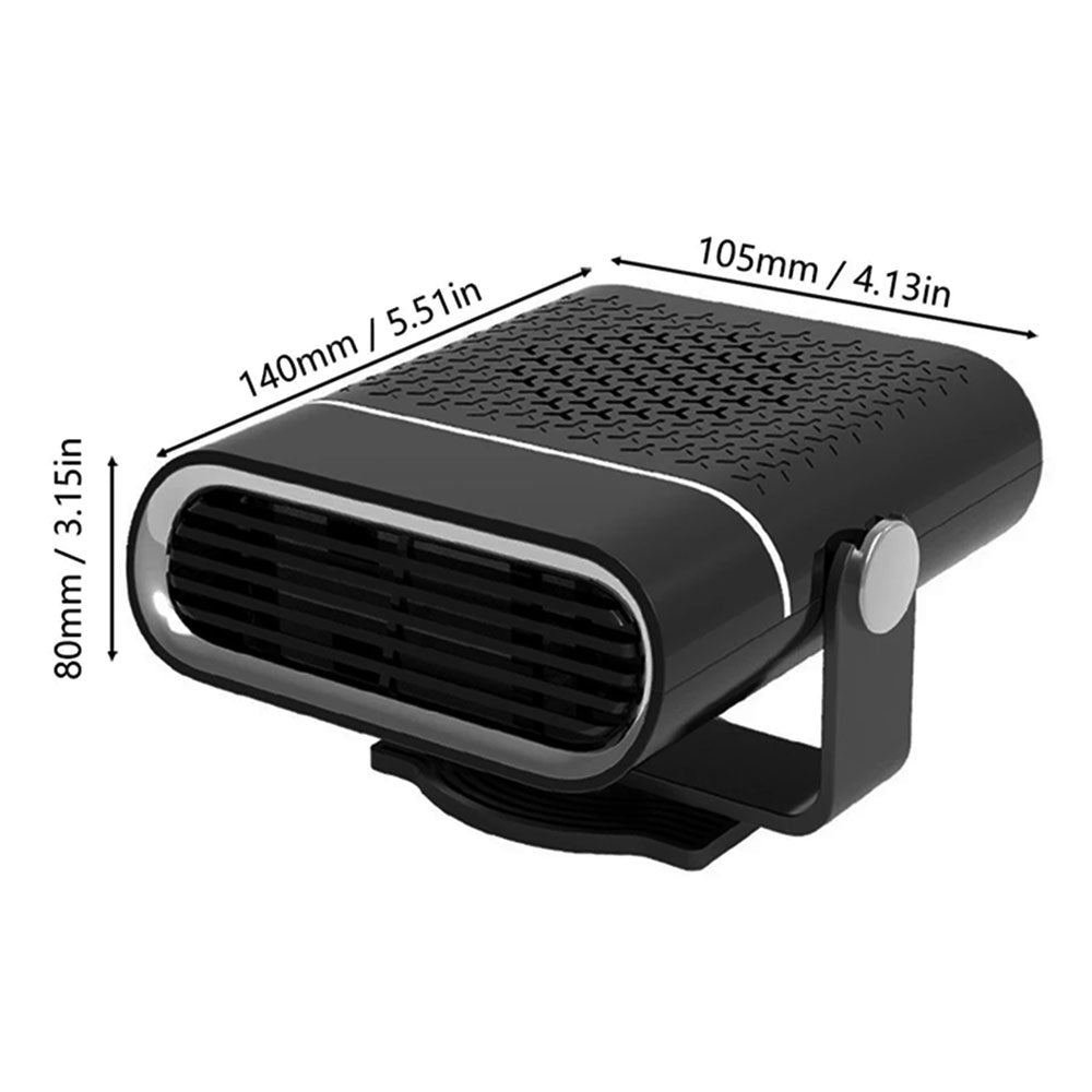 Travel-Friendly Car Heater Fast Heat 30s Travel-Friendly Warmth Comfort