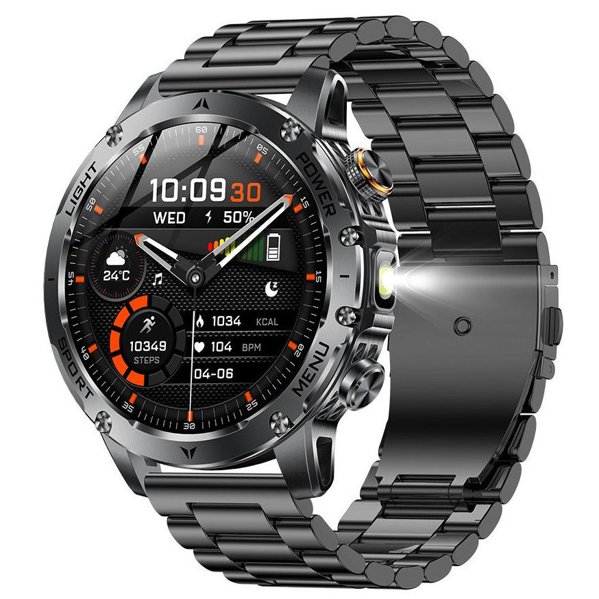1.7 Inch AMOLED, Fall 2025 Trend, 1000mAh Battery, IP69K Water-Resistant, Bluetooth Calling – Smartwatch Rugged Outdoor GPS