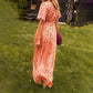 Lightweight Women's Summer Dress with V-Neck Design, Breathable Fabric, Airy Fit, Available in Multiple Colors-4