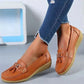 Variant image for Women's Orthopedic Moccasins, Breathable PU Leather Ladies Moccasin Shoes for Comfort and Support-9