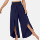 Variant image for High-Waisted Palazzo Pants for Women, Comfortable Wide-Leg Trousers, Lightweight Summer Fashion-11