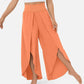 Variant image for High-Waisted Palazzo Pants for Women, Comfortable Wide-Leg Trousers, Lightweight Summer Fashion-31