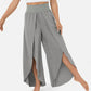 Variant image for High-Waisted Palazzo Pants for Women, Comfortable Wide-Leg Trousers, Lightweight Summer Fashion-26