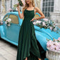 Elegant Women's Long Chiffon Dress, Fit and Flare Design, Versatile Summer and Wedding Guest Dresses-4