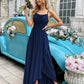 Elegant Women's Long Chiffon Dress, Fit and Flare Design, Versatile Summer and Wedding Guest Dresses-6