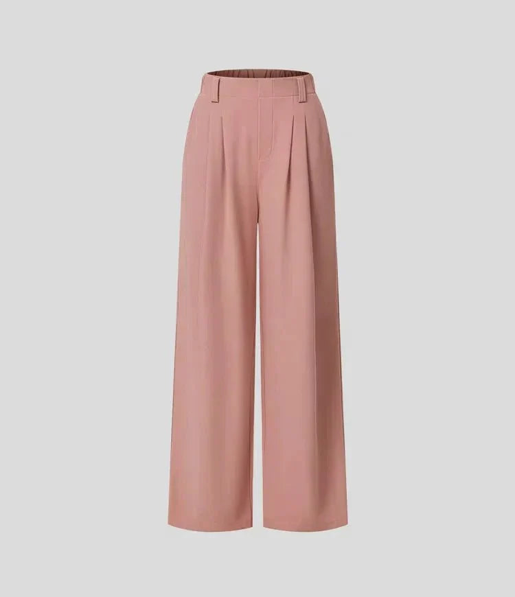 Women's Linen Pants - Ultra Comfort Trousers with Flattering Fit, Soft Fabric for Casual and Formal Wear-2