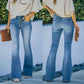 Women's Vintage Jeans, Sculpting Fit, High Waist, Soft Breathable Denim, Casual Everyday Wear, Various Sizes Available-1