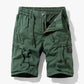 Men's Cargo Shorts with Pockets, Comfortable Cotton-Elasthan Blend for Outdoor Adventures, EU Standard Sizes-3