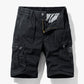 Men's Cargo Shorts with Pockets, Comfortable Cotton-Elasthan Blend for Outdoor Adventures, EU Standard Sizes-2