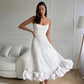 Variant image for Elegant Floral Maxi Dress with Ruffles, Sleeveless A-Line Long Dress for Women, Summer Party Style-5