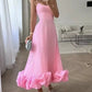 Variant image for Elegant Floral Maxi Dress with Ruffles, Sleeveless A-Line Long Dress for Women, Summer Party Style-17