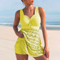 Variant image for Plus Size Swimwear Venice Two-Part Tankini Swimsuit with Adjustable Straps and Padded Cups for Comfort and Style-31
