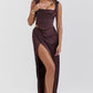 Elegant Corset Maxi Skirt Set with Flattering Silhouette for Versatile Styling and Chic Occasions-3
