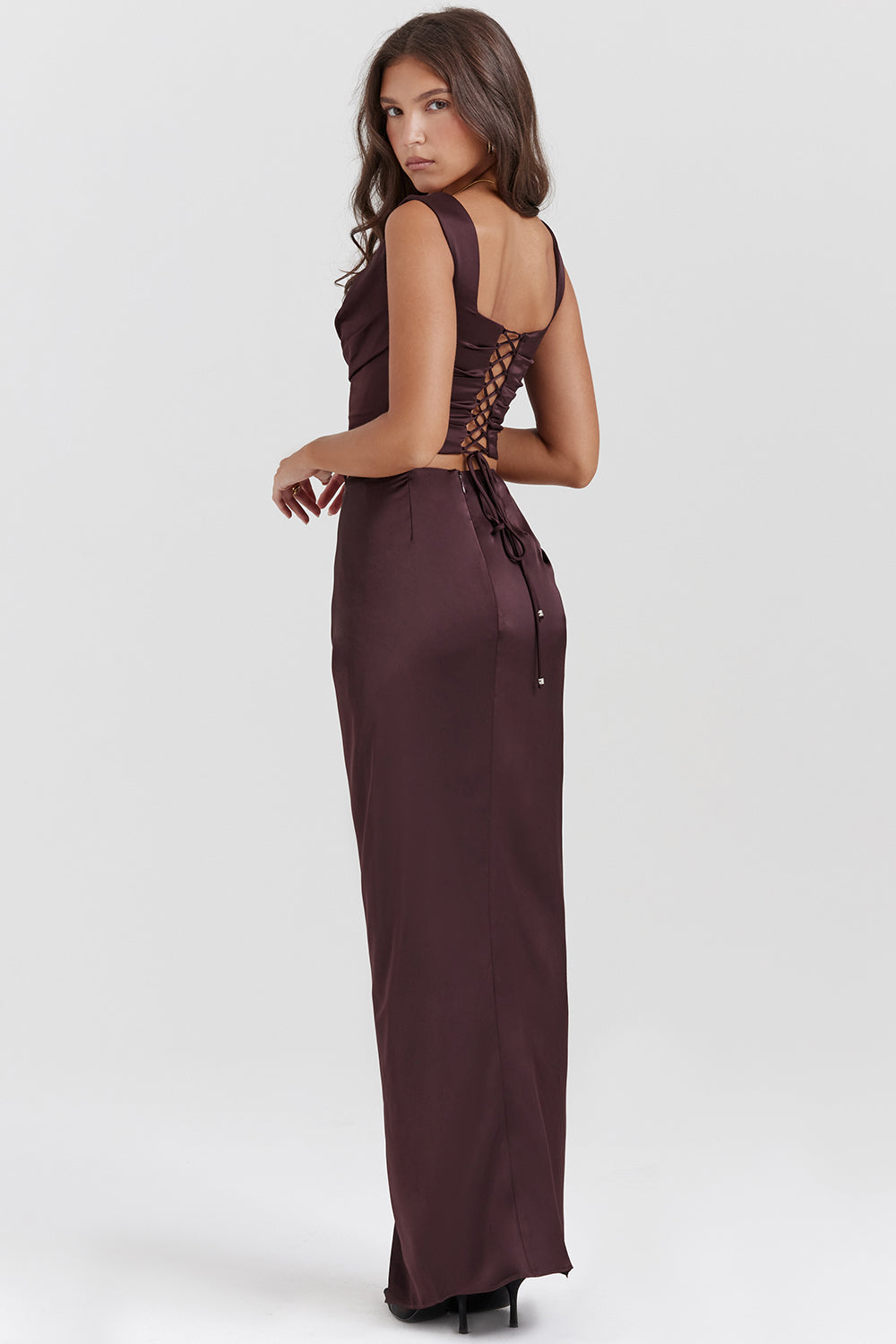 Elegant Corset Maxi Skirt Set with Flattering Silhouette for Versatile Styling and Chic Occasions-2