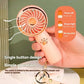 Summer New Mini Fan - Cute Cartoon Travel-Friendly USB Hand-Held Fan for Students, Ideal Outdoor Cooling Option