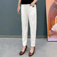 Comfortable Women's Cotton Pants with Elastic Waistband, Relaxed Slim Fit, Multiple Colors Available-4