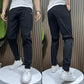Mens Black Cargo Pants - Lightweight Stretch Trousers for Ultimate Comfort, Sizes 29-37-1