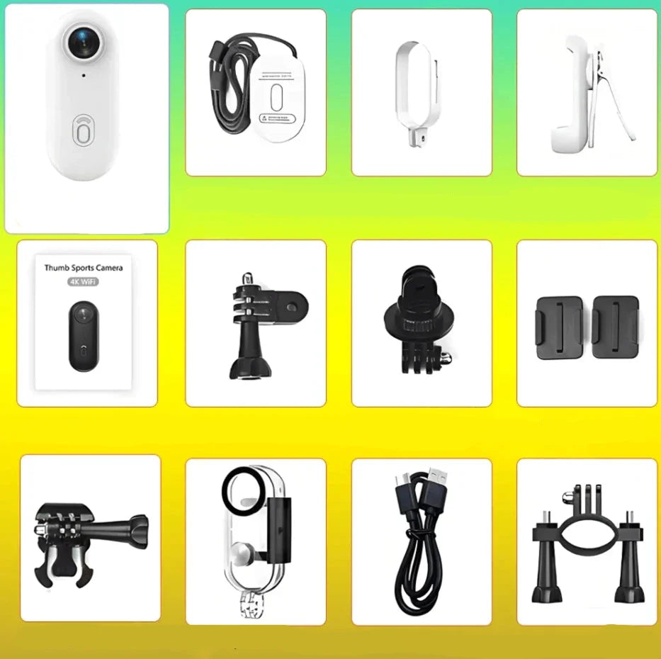 Camera Action Mini 4K 1080P Helmet And Bike Mount WiFi Full HD Sports Cam Summer 2026 Gear For Action Sports